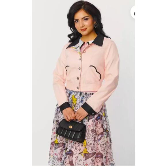 Betty & Veronica x Unique Village Archie Girls Jacket Size L NWT - Picture 9 of 10
